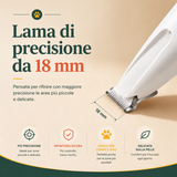 Pawderful - Rasoio per rifinire il pelo